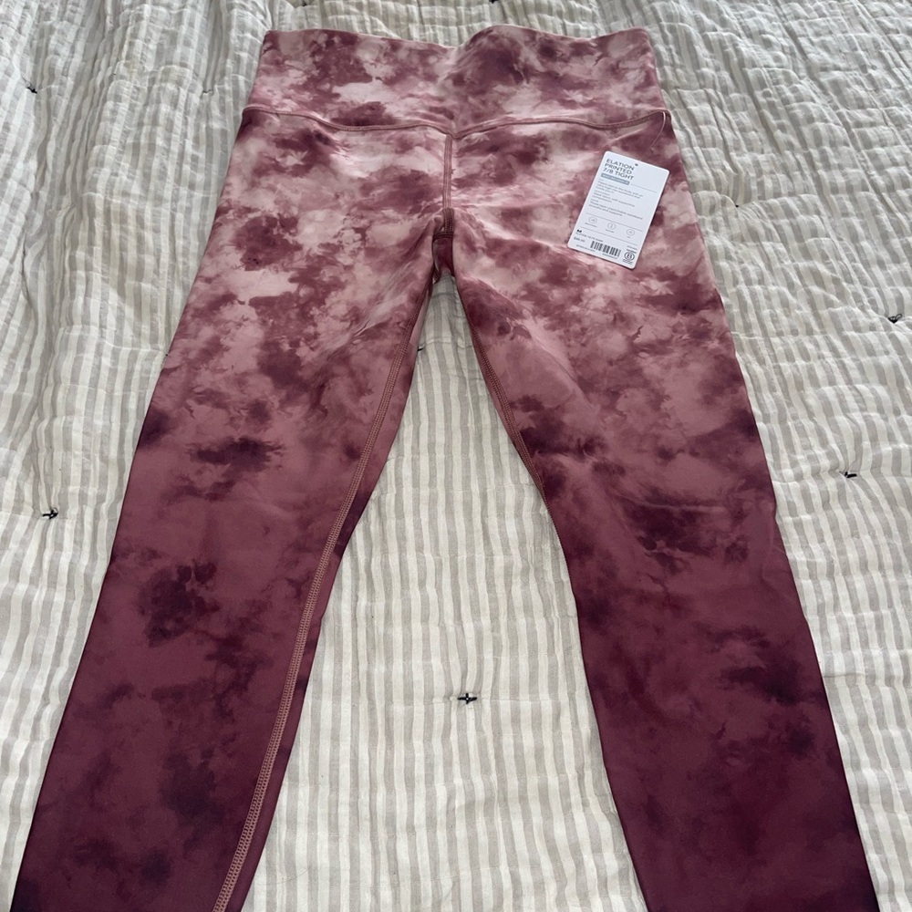 NWT Athleta Elated Printed 7/8 Tights